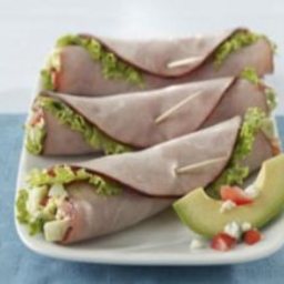 Cobb Salad Ham Roll-ups