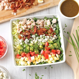 Cobb Salad with Brown Derby Dressing