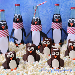 Coca-Cola Chocolate Cake Roll Penguins