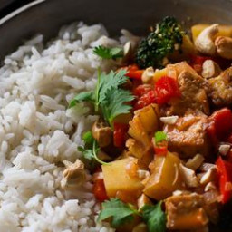 Coconut and Tofu Thai Red Curry