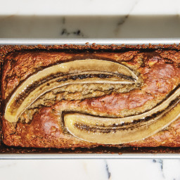 Coconut Banana Bread with Ginger & Flaxseeds