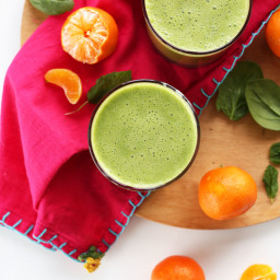 Coconut Clementine Green Smoothie