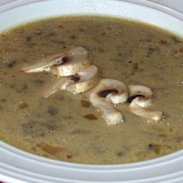Coconut Cream Mushroom Soup in Da' Crock Pot