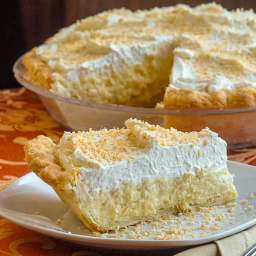 Coconut Cream Pie. A real old fashioned, homemade from scratch recipe!