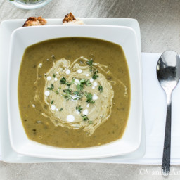 Coconut Curried French Lentil Soup
