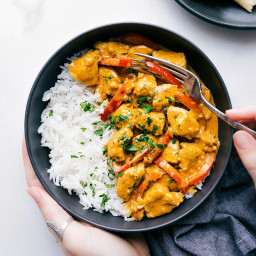 Coconut Curry Chicken {30 Minutes!}
