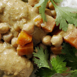 Coconut Curry Chicken and Chickpeas