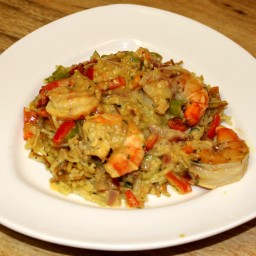 Coconut-Curry Prawns