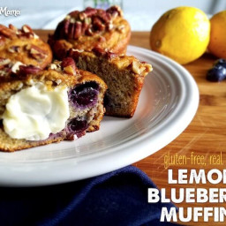 Coconut Flour Lemon Blueberry Muffins Recipe