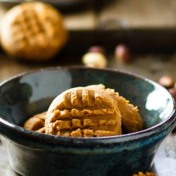 Coconut Flour Peanut Butter Cookies with PB2