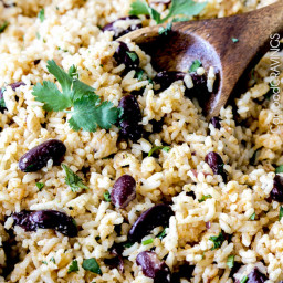 Coconut Ginger Red Beans and Rice