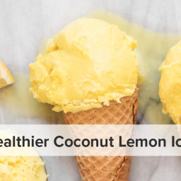 Coconut Lemon Ice Cream