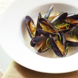 Coconut Lime Mussels