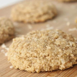 Coconut Oatmeal Protein Cookies