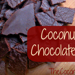 Coconut Oil Chocolate Bars