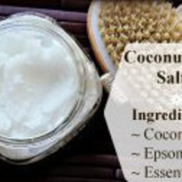 Coconut Oil Salt Scrub