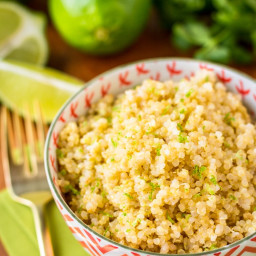 Coconut Quinoa w/ Lime Zest (3-Ingredient Side Dish!) – Unsophisticook