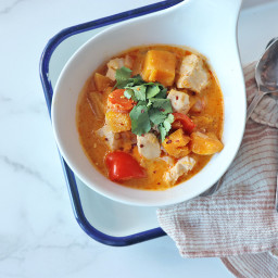 Coconut Red Curry Soup