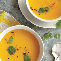 Coconut-Red Curry Squash Soup