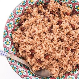 Coconut Rice and Red Beans