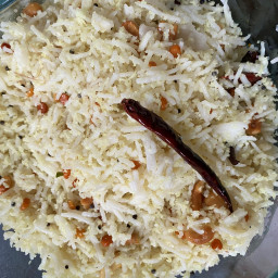 Coconut rice ( mixed rice) 