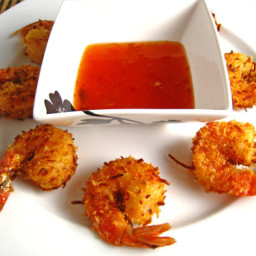 Coconut Shrimp with Apricot Sweet Chili Dipping Sauce