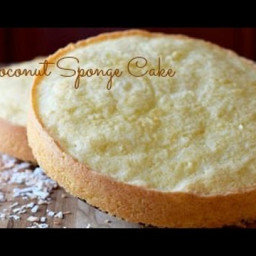 Coconut Sponge Cake Recipe