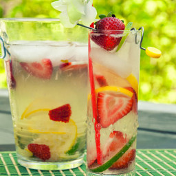 Coconut Strawberry Lemonade Recipe