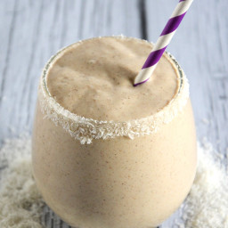 Coconut, Vanilla and Almond Butter Smoothie
