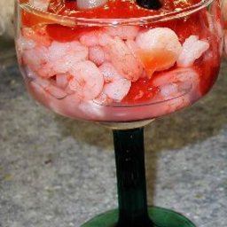Coctel De Camarones (Shrimp Cocktail)