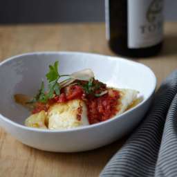 Cod with Tomato Ginger Sauce Recipe
