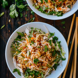 Cold Noodles with Shredded Chicken