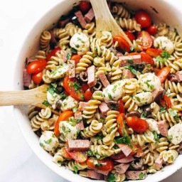 Cold Pasta Salad with Summer Vegetables