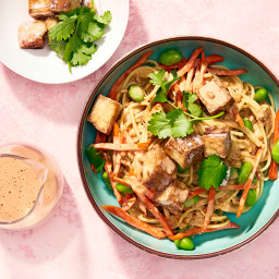Cold Spicy Peanut Noodles with Smoked Tofu recipe