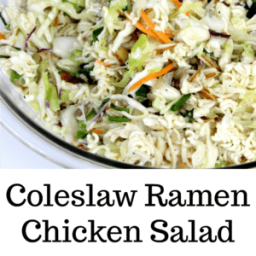 Coleslaw Ramen Chicken Salad