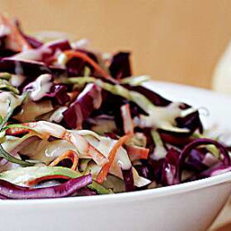 Coleslaw with Miso-Ginger Dressing