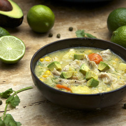 COLOMBIAN CHICKEN SOUP: AJIACO