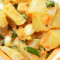 Colorful and Easy Potato Salad Recipe