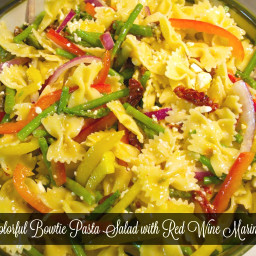 Colorful Bowtie Pasta Salad