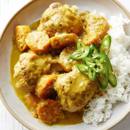 Comfort chicken curry