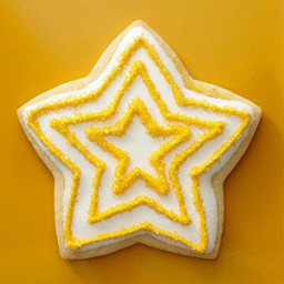 Concentric Star Sugar Cookies