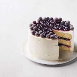 Concord Grape Layer Cake