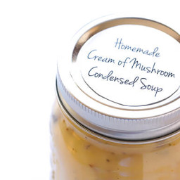 (Condensed) Homemade Cream of Mushroom Soup