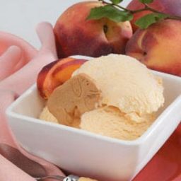 Contest-Winning Peach Ice Cream Recipe