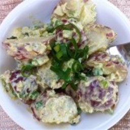 Curried Potato Salad (No Mayo!)