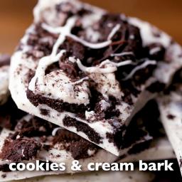 Cookies And Cream Bark Recipe by Tasty