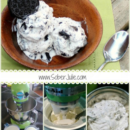 Cookies and Cream Ice Cream Recipe and KitchenAid Ice Cream Maker Giveaway