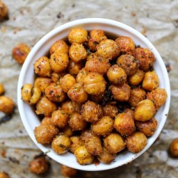 Cool Ranch Roasted Chickpeas