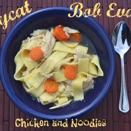 Copycat Bob Evans Chicken and Noodles