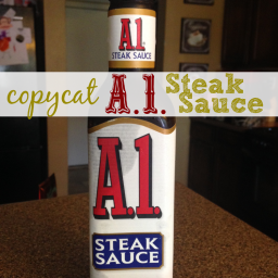 Copycat Homemade A.1. Steak Sauce Recipe!